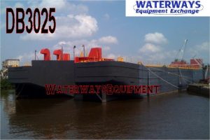 DB3025 - 300' x 72' x 19' ABS DECK BARGE FOR CHARTER