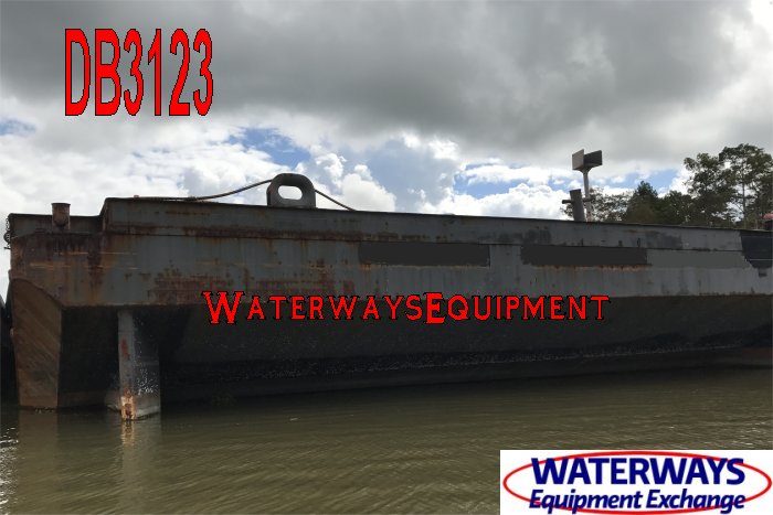 DB3123 - 250' x 80' x 16' ABS DECK BARGE FOR CHARTER