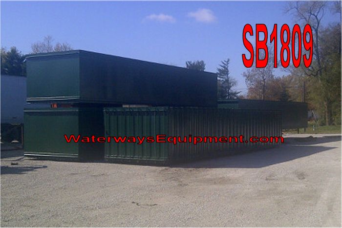 SB1809 - NEW 40' x 10' x 7' SECTIONAL BARGE