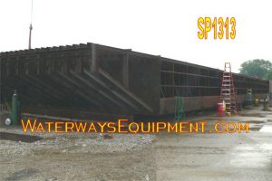 SP1313 - 130' x 50' x 8' NEW HD SPUD BARGE