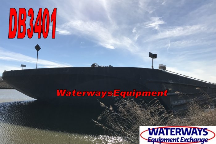 DB3401-1 - 260' x 80' DECK BARGE FOR CHARTER