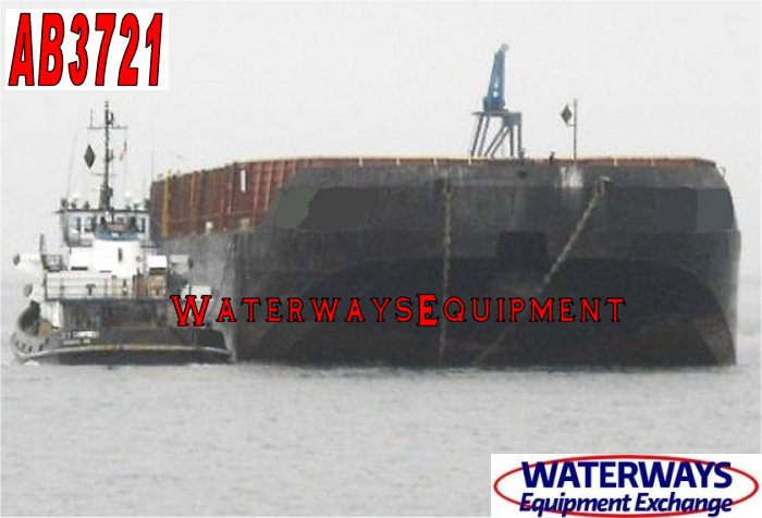 AB3721 - 315' x 82' x 23.5' ABS CARGO BARGE