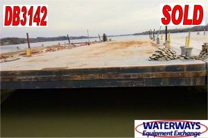 DB3142 – 120′ x 30′ x 7′ DECK BARGE - SOLD