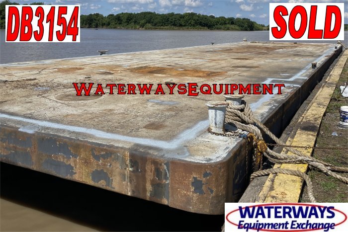 DB3154 – 110′ x 30′ x 7′ DECK BARGE - SOLD