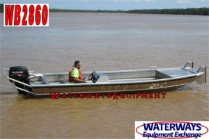 WB2860 – 20′ x 5′ ALUMINUM SIDE CONSOLE WORK BOAT