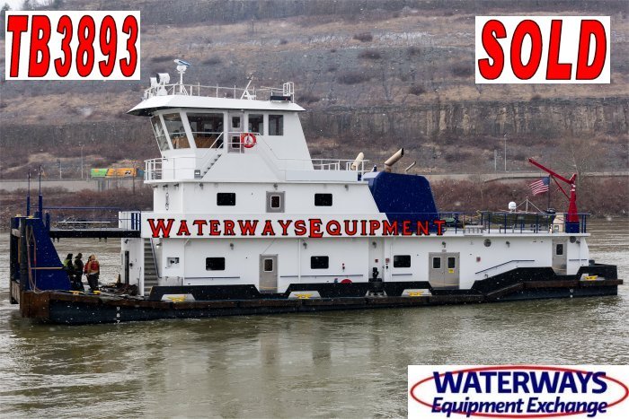 TB3893 – 2680 HP TOWBOAT – SOLD