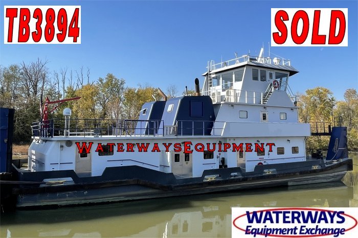 TB3894 – 2680 HP TOWBOAT – SOLD