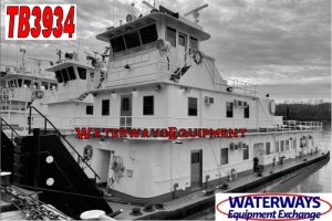 TB3934 - 3000 HP TOWBOAT FOR CHARTER