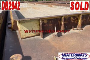 DB2942 – 195′ x 35′ x 9.5′ MATERIAL DECK BARGE