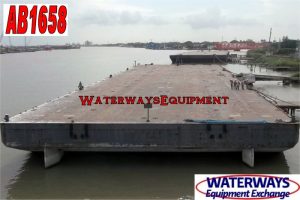 AB1658 - 300' x 100' x 18' ABS DECK BARGE