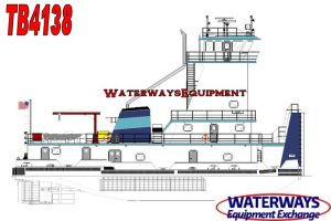 TB4138 - NEW 4000 HP TOWBOAT UNDER CONSTRUCTION