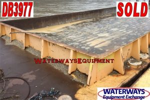 DB3977 – 195′ x 35′ x 9.5′ MATERIAL DECK BARGE - SOLD