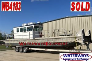 WB4183 – USED 600 HP ALUMINUM WORK BOAT - SOLD