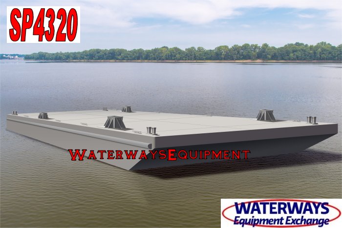 SP4320 - 150' x 60' x 10' SPUD BARGE FOR CHARTER