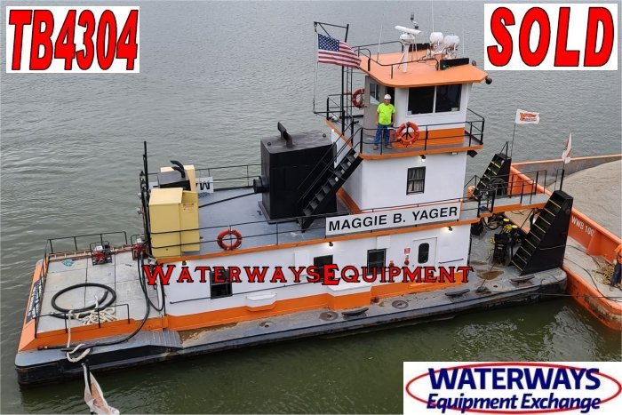 TB4304 – 1000 HP TOWBOAT - SOLD