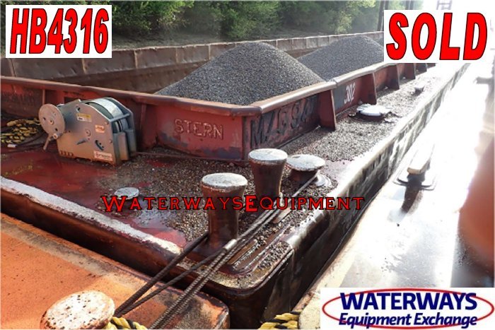 HB4316 - 195' x 35' x 12' HOPPER BARGE