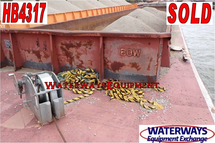 HB4317 - 195' x 35' x 12' HOPPER BARGE
