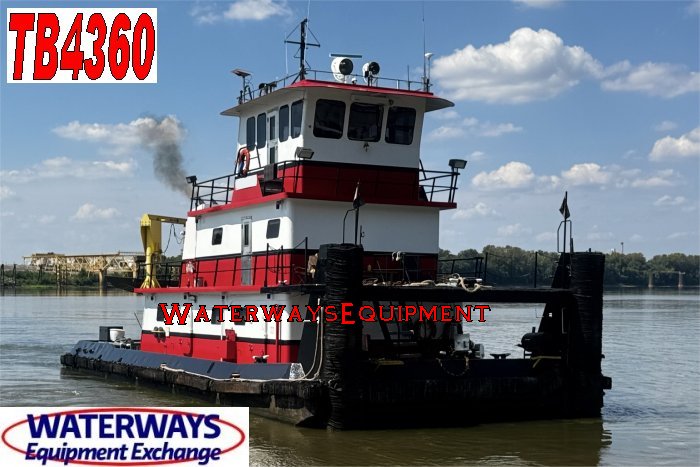 TB4360 - 1980 HP TOWBOAT