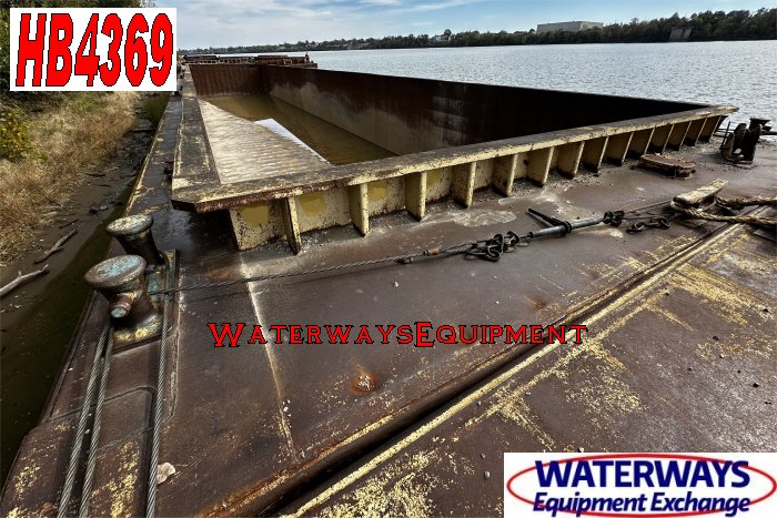 HB4369 - 195' x 35' x 12' OPEN HOPPER BARGE