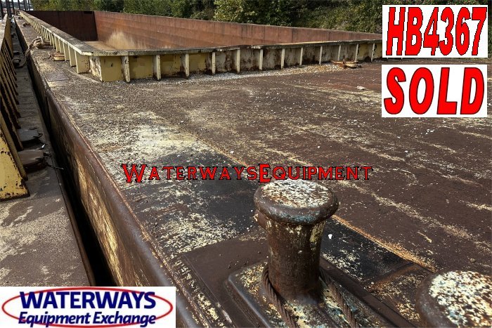 HB4367 – 195′ x 35′ x 12′ OPEN HOPPER BARGE - SOLD