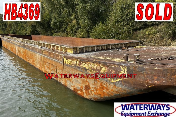 HB4369 – 195′ x 35′ x 12′ OPEN HOPPER BARGE - SOLD