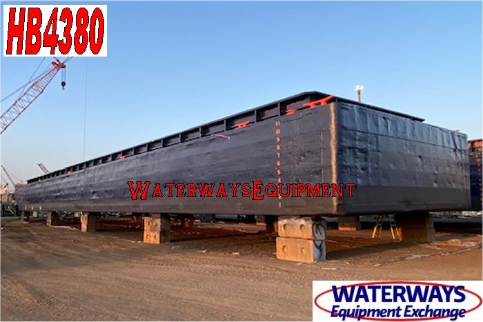 HB4380 - 200' x 35' x 12' OPEN HOPPER BARGES