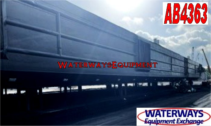 AB4363 – 250′ x 80′ x 16′ ABS DECK BARGE