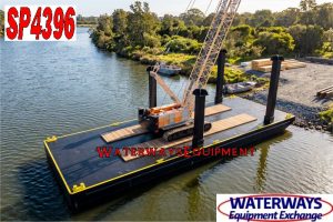 SP4396 - NEW BUILD 150' x 54' x 8' SPUD BARGE