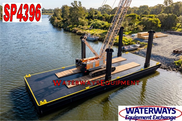 SP4396 - NEW BUILD 150' x 54' x 8' SPUD BARGE